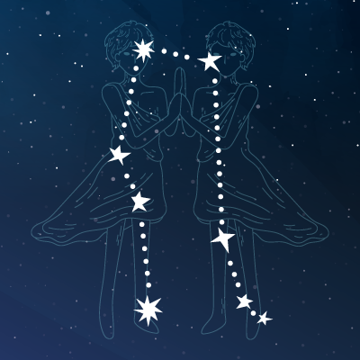 The zodiac sign Gemini