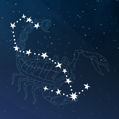 The zodiac sign Scorpio