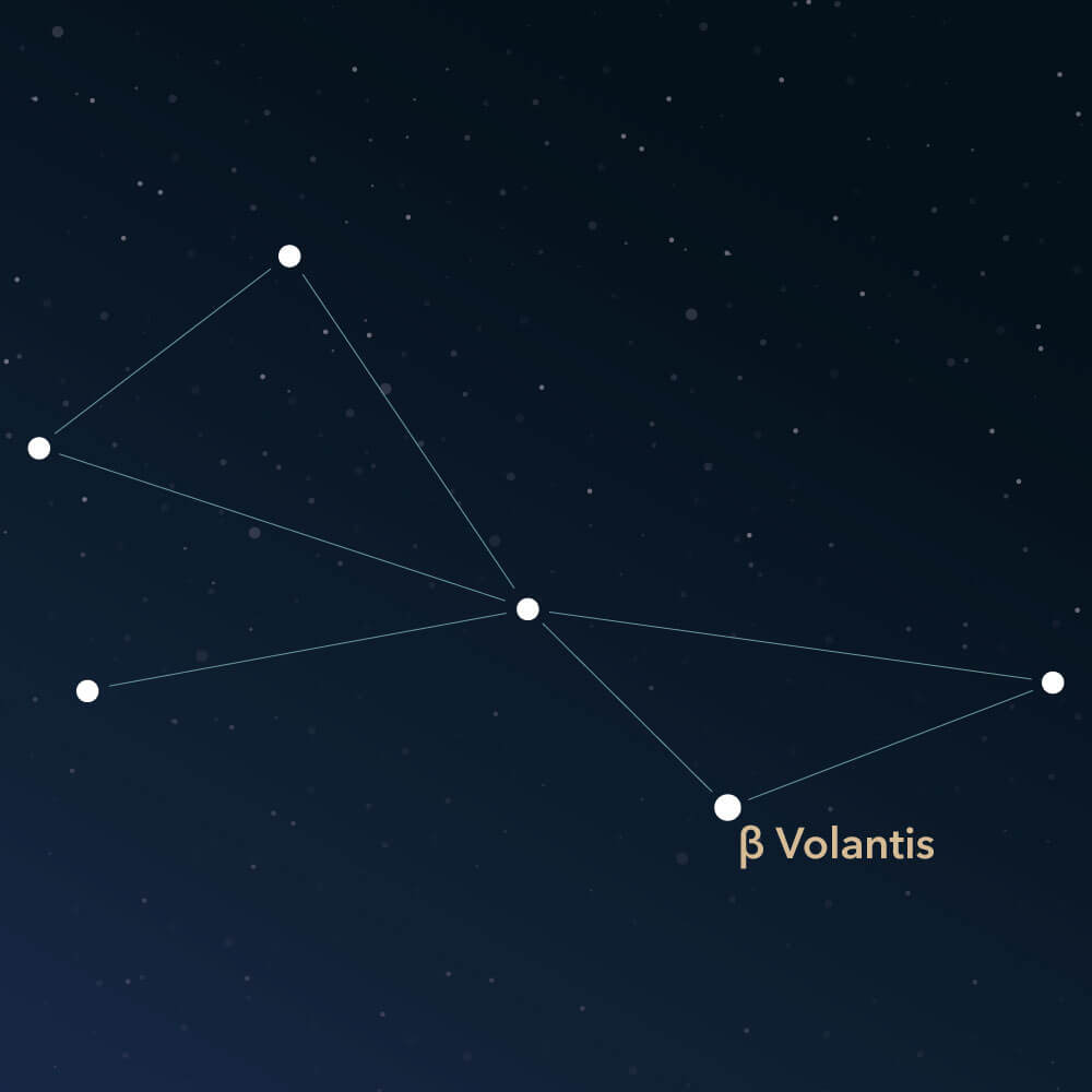 Castor Volans Constellation Volans | Information & Images