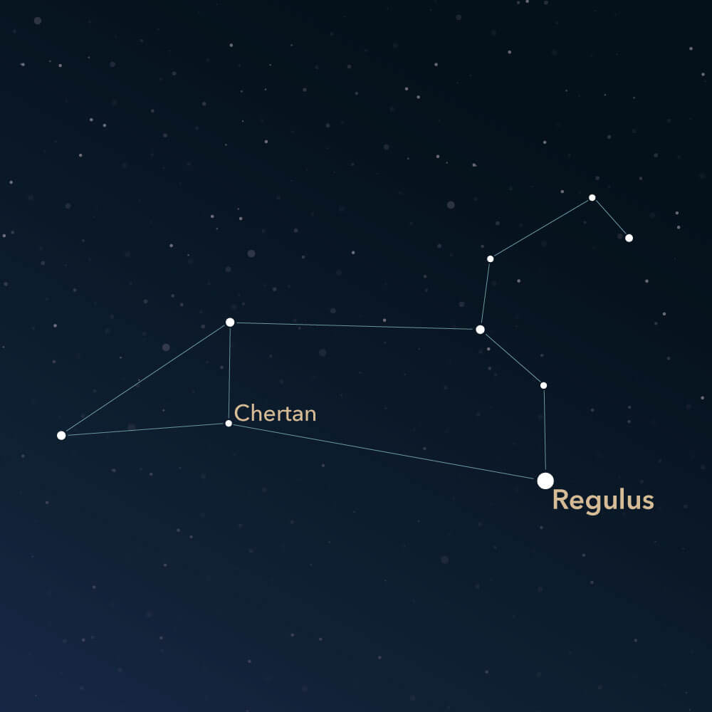 The constellation Leo